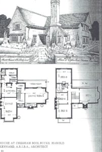 Kennard designed house, Clifton Road, Chesham Bois